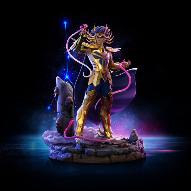 Saint Seiya Art Scale Statue 1/10 TCancer Deathmask 23 cm 5