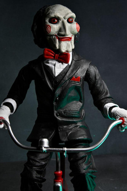 Saw Action Figure with Sound Billy with Tricyle 30 cm 8