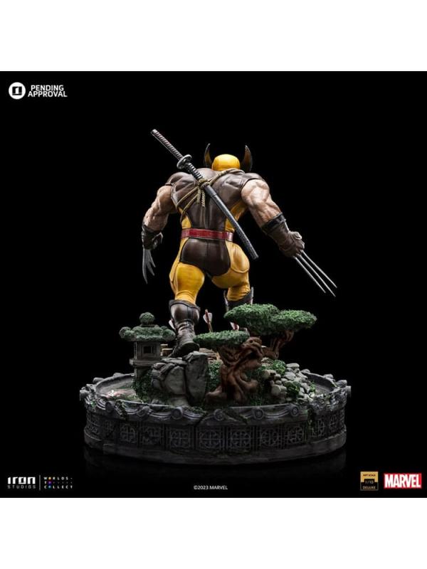 Marvel Art Scale Deluxe Statue 1/10 Wolverine Unleashed 20 cm