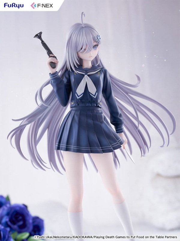 Playing Death Games to Put Food on the Table PVC Figure 1/7 Yuki School Uniform Ver. 24 cm 6