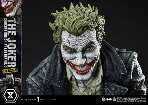 DC Comics Ultimate Premium Masterline Series Statue 1/4 The Joker (Concept Design by Lee Bermejo) 53 10