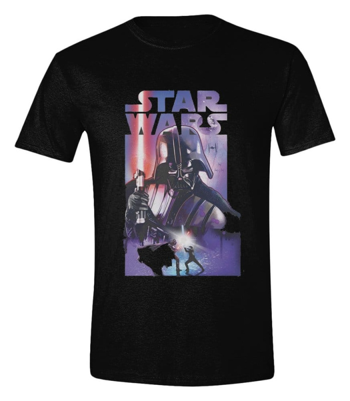 Star Wars T-Shirt Darth Vader Poster Size S