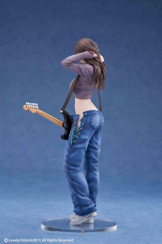 Original Character PVC 1/7 Guitar Girl Illustrated by Hitomio16 Deluxe Ver. 25 cm