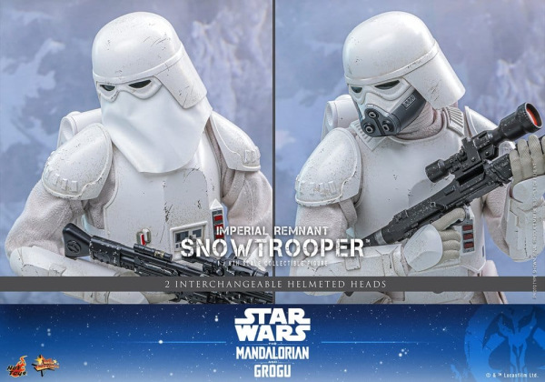 Star Wars: The Mandalorian & Grogu Movie Masterpiece Action Figure 1/6 Imperial Remnant Snowtrooper 12