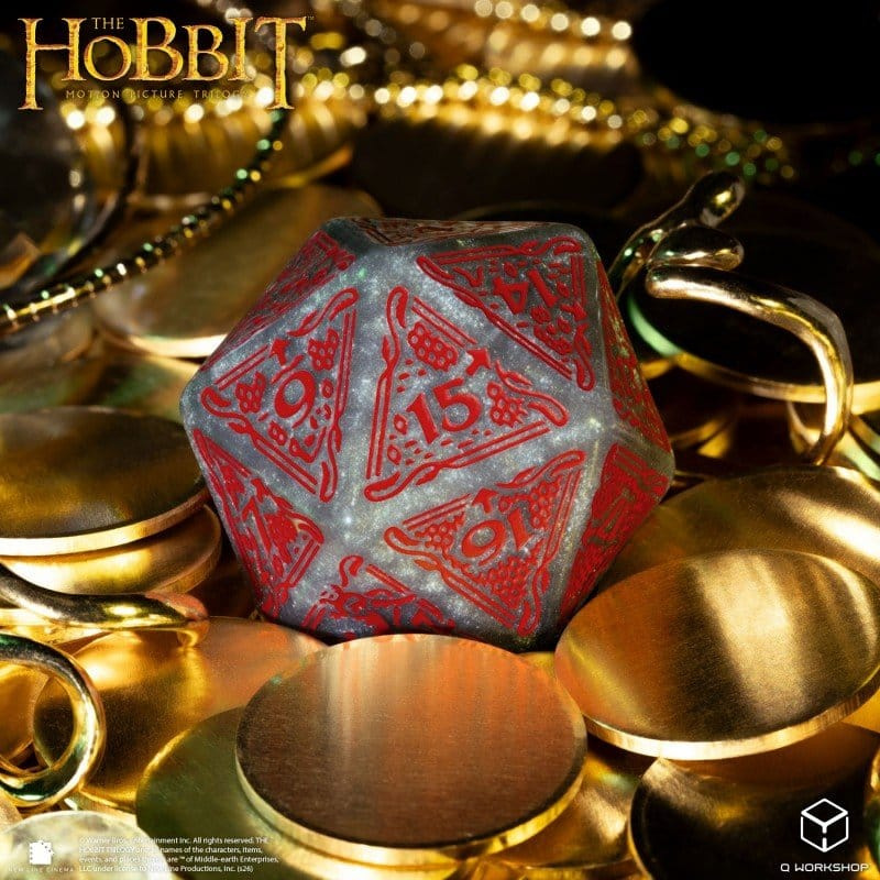The Hobbit Spindown Jumbo Die Lunaris TCG D20 1