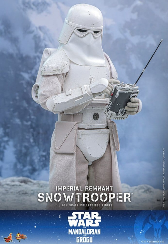 Star Wars: The Mandalorian & Grogu Movie Masterpiece Action Figure 1/6 Imperial Remnant Snowtrooper 10