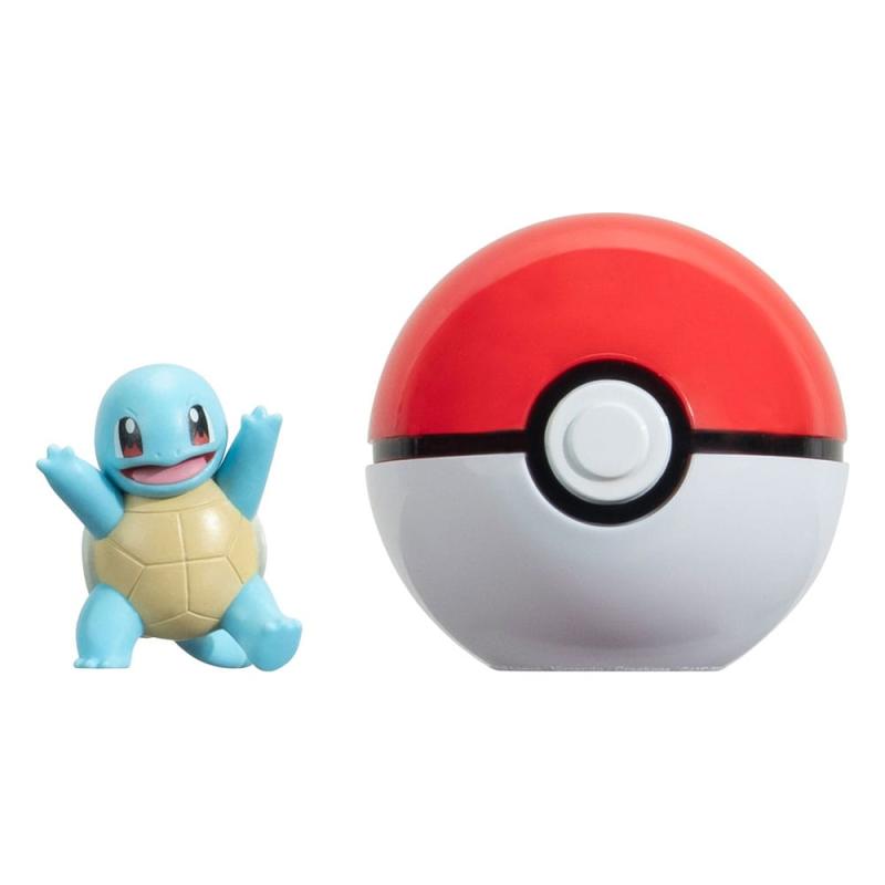 Pokémon Clip'n'Go Poké Balls Squirtle #3 & Poké Ball