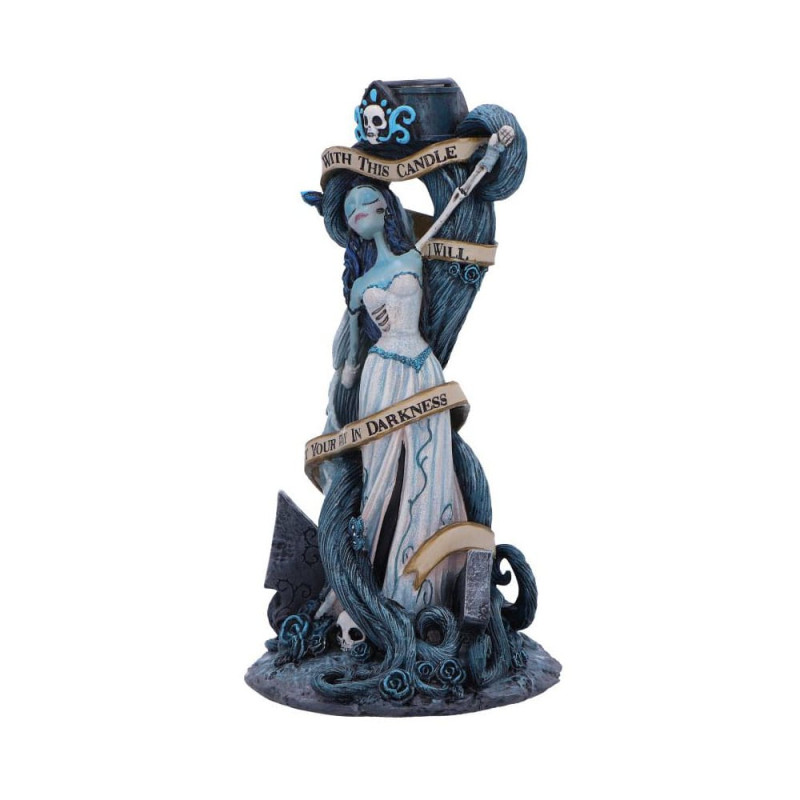 Corpse Bride Candle Holder With This Candle Vow 19 cm 1