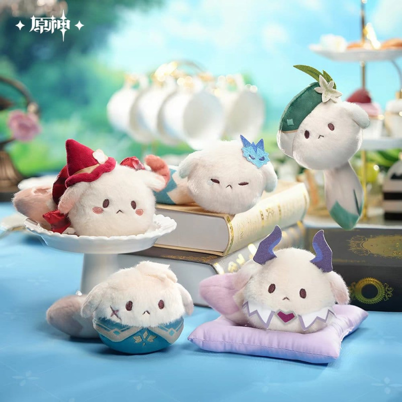 Genshin Impact Plush Figures Tea Party Companion Dodoco Blind Box 17-20 cm Display (9) 7