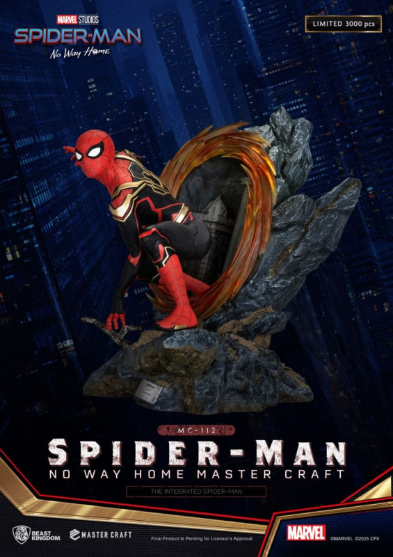 Spider-Man: No Way Home Master Craft Statue The Integrated Spider-Man 31 cm 2