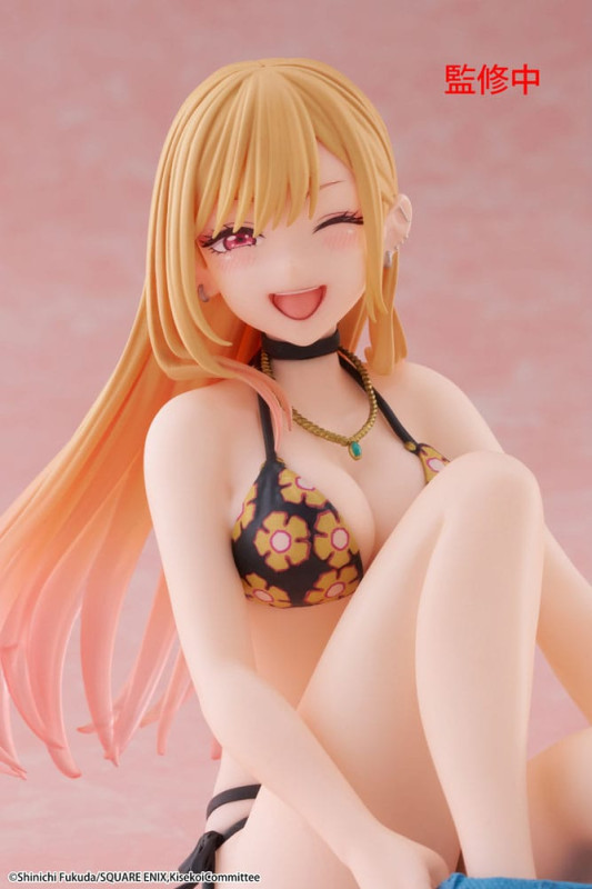 My Dress-Up Darling PVC Statue Desktop Cute Figure Marin Kitagawa Measured Swimsuit Ver. 13 cm 6