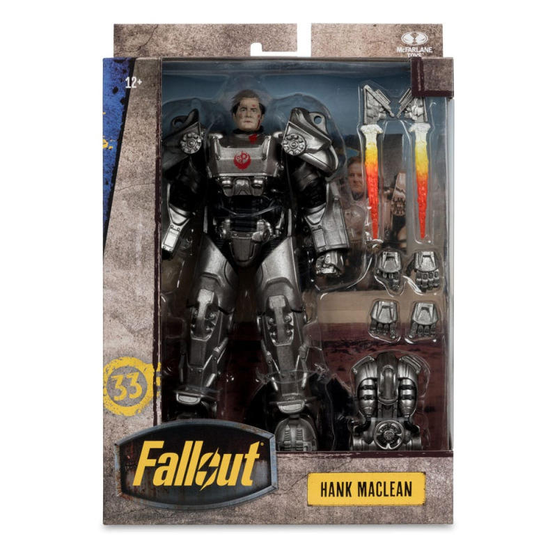 Fallout Action Figure Hank MacLean 19 cm 6