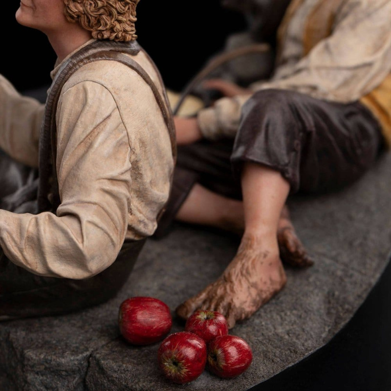 The Lord of the Rings Mini Statue Merry and Pippin 12 cm 11