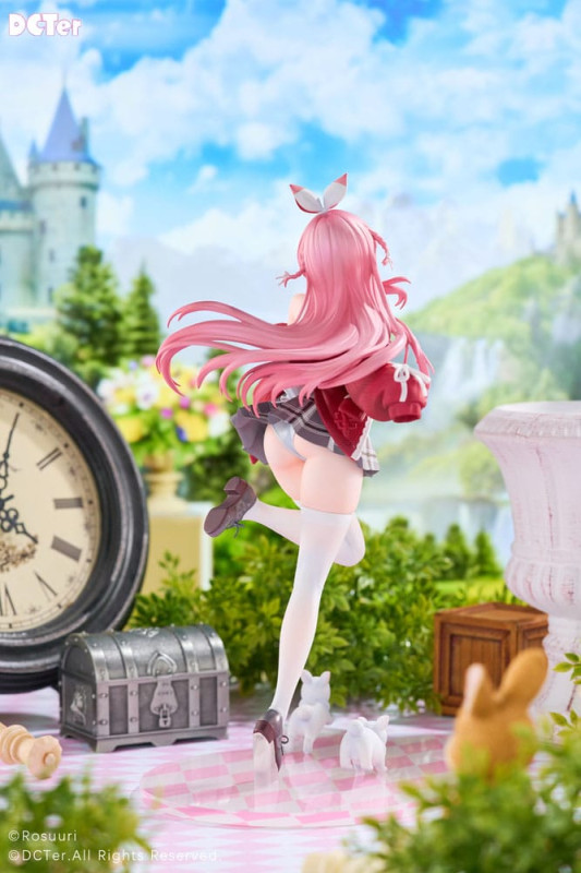 Rosuuri Original Character PVC Statue 1/7 White Rabbit Rosu Casual Clothes Ver. 25 cm 13