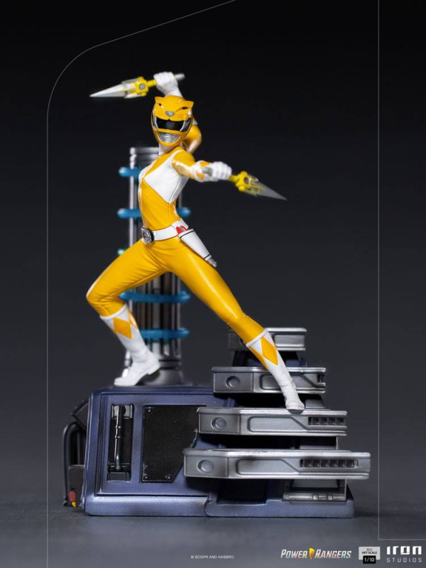 Power Rangers BDS Art Scale Statue 1/10 Yellow Ranger 19 cm 1