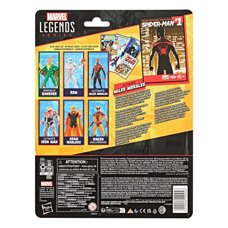 Miles Morales: The Ultimate Spider-Man Marvel Legends Action Figure Ultimate Miles Morales 15 cm 8