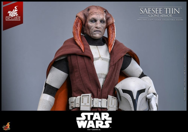 Star Wars: The Clone Wars Television Masterpiece Action Figure 1/6 Saesee Tiin (Clone Armor) (Hot To 11