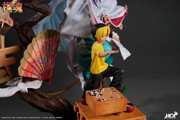 Hikaru no Go Statue 1/6 Shindou Hikaru & Fujiwara no Sai: The Divine Move 52 cm