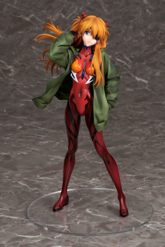Shin Evangelion Movie PVC Statue 1/7 Shikinami Asuka Langley Hoodie Ver. 23 cm 4