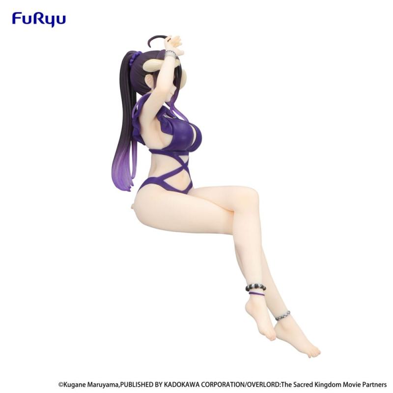 Overlord Noodle Stopper PVC Statue Albedo Swimsuit Dark Purple Color Ver. 16 cm 9