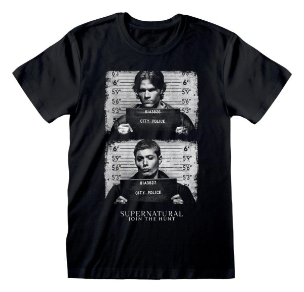 Supernatural T-Shirt Line Up Black Size XXL 1