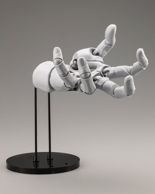 Takahiro Kagami PVC Artist Support Item Hand 1/1 Model Men /L Gray 22 cm 7