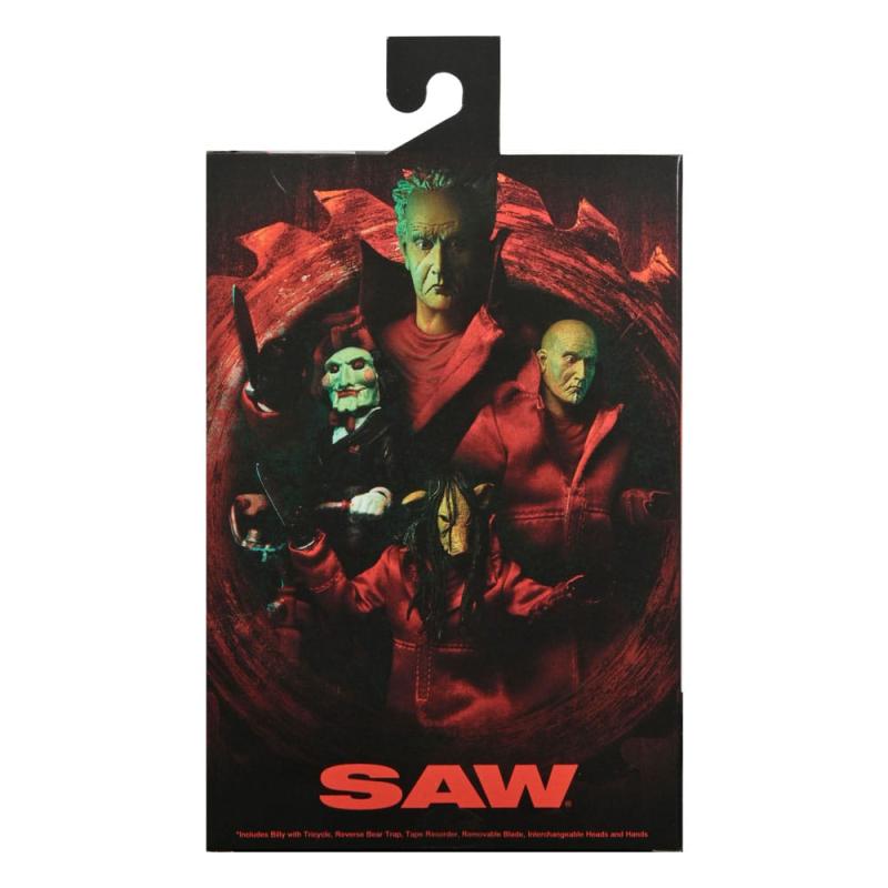 Saw Action Figure Ultimate Jigsaw Killer Red Robe 18 cm