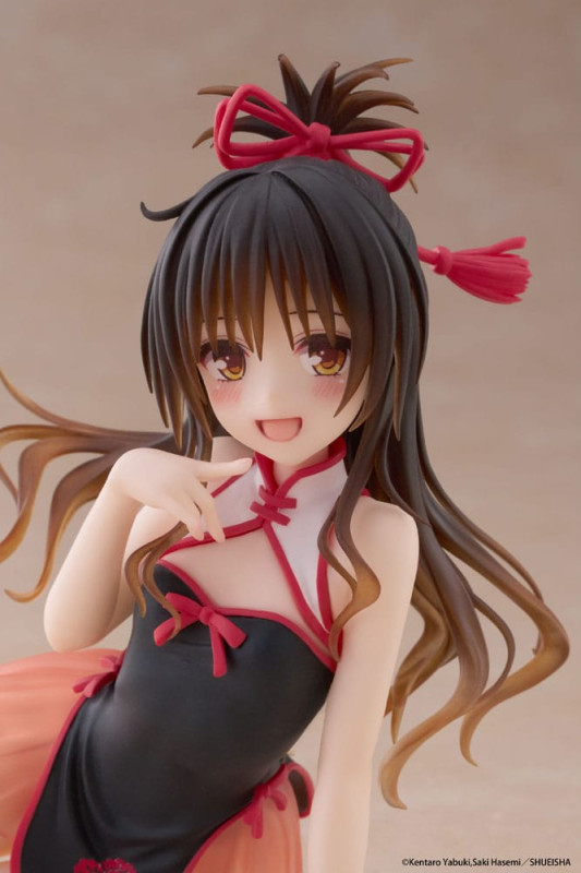 To Love-Ru Darkness PVC Statue Desktop Cute Figure Mikan Yuki Chinese Dress Ver. 13 cm 6