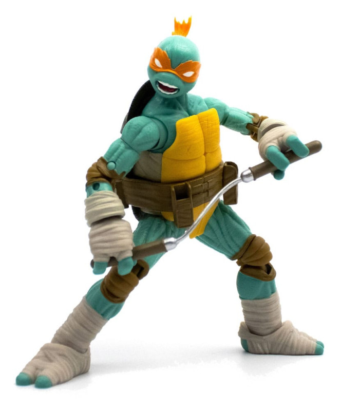 Teenage Mutant Ninja Turtles BST AXN Action Figure Michelangelo (IDW Comics) 13 cm 3