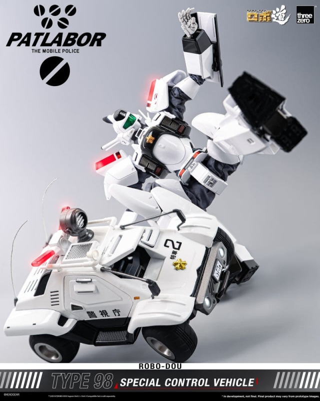 Mobile Police Patlabor ROBO-DOU Type 98 Special Control Vehicle 10 cm 7