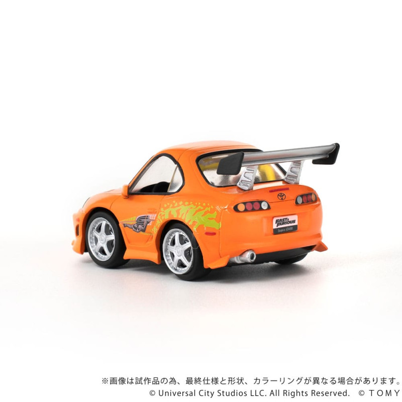 Fast & Furious Q-Village Vehicle with mini-figure Toyota Supra JZA80 9 cm 9