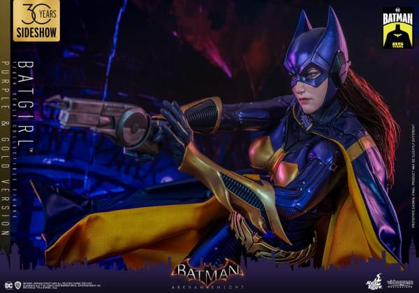 Batman Arkham Knight Videogame Masterpiece Action Figure 1/6 Batgirl (Purple and Gold Version) Exclu 13