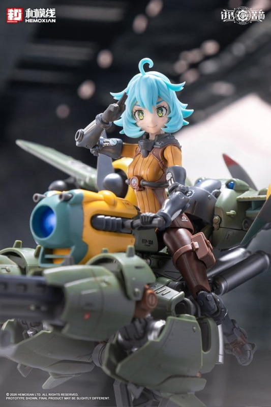 Rusted Brier Plastic Model 1/12 Rhande Koskinen & RTP-10A cutting edge V-HS Tactical Fighter 20 cm 5