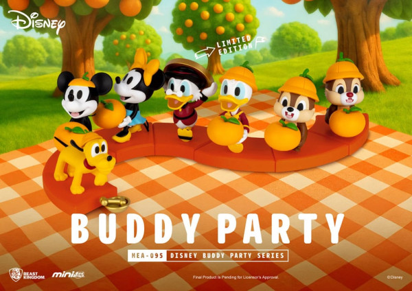 Disney Buddy Party series figures Blind Box (6)