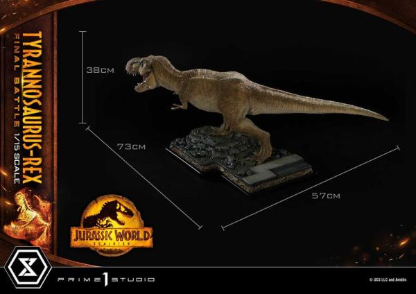 Jurassic World: Dominion Legacy Museum Collection Statue 1/15 Tyrannosaurus-Rex Final Battle Regular