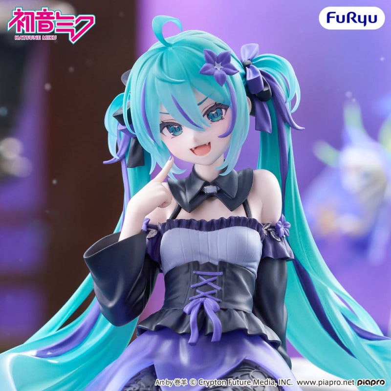 Hatsune Miku Noodle Stopper PVC Figure Flower Fairy Bellflower 14 cm 1