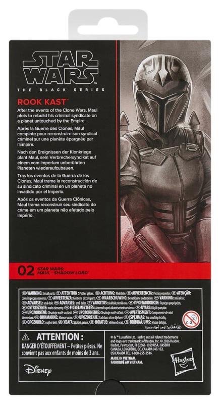 Star Wars: Maul - Shadow Lord Black Series Action Figure Rook Kast 15 cm 6