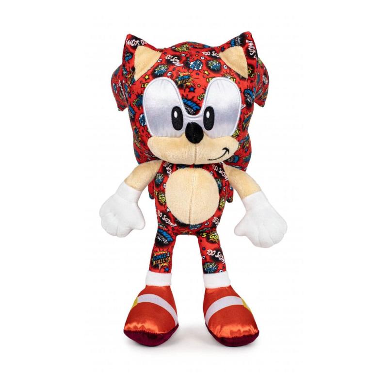 Sonic the Hedgehog: Sonic Pop Comic 30 cm Red Plush