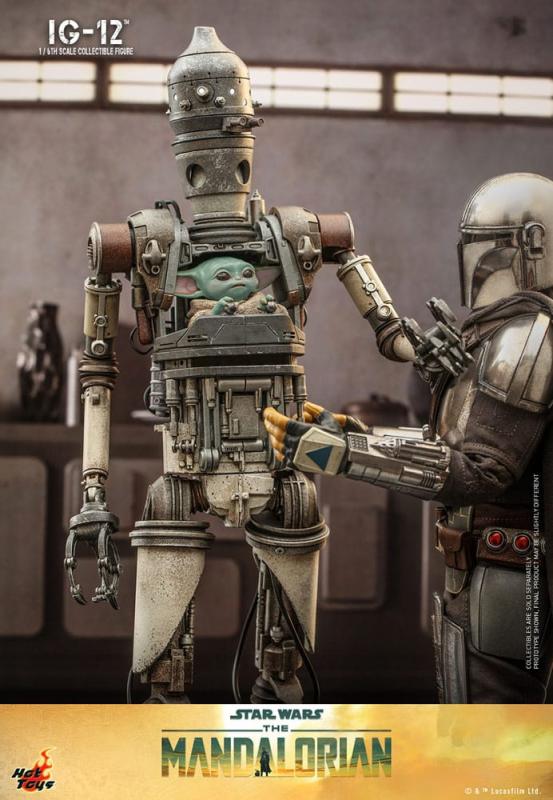 Star Wars: The Mandalorian Action Figure 1/6 IG-12 36 cm 7