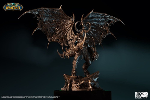World of Warcraft 1/10 Scale Statue Illidan Stormrage (Bronze-Colored) 34 cm 10