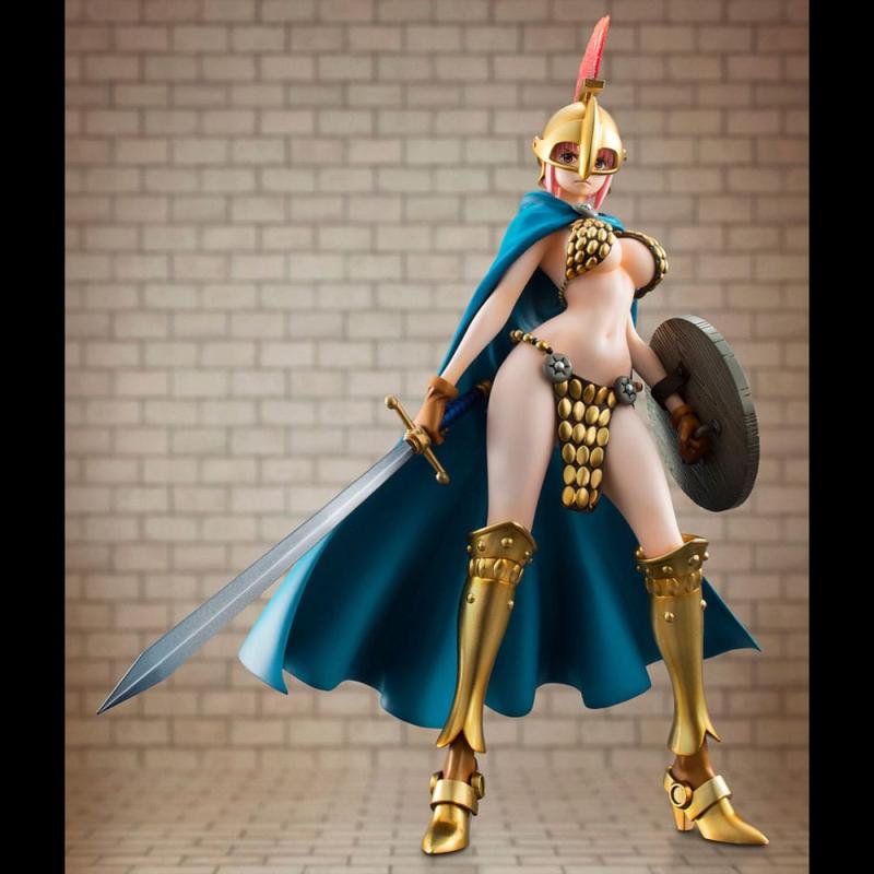 One Piece P.O.P PVC Statue Sailing Again Gladiator Rebecca 22 cm