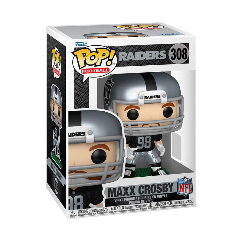 NFL: Legends POP! Sports Vinyl Figure Raiders- Maxx Crosby 9 cm 1