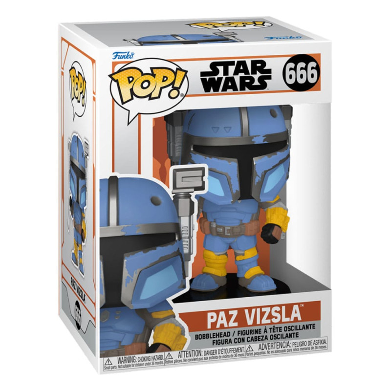Star Wars: The Mandalorian POP! Vinyl Figure Paz Vizsla 9 cm 1