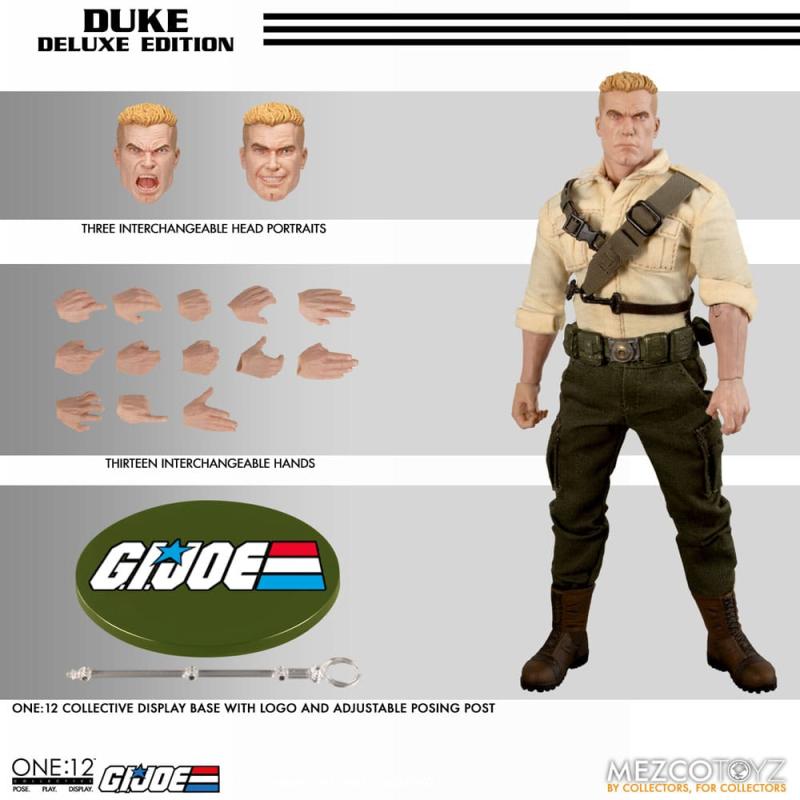 G.I. Joe Action Figure 1/12 Duke Deluxe Edition 16 cm