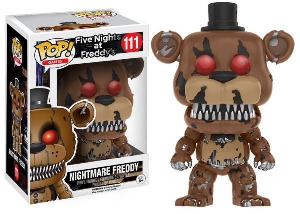 Five Nights at Freddy's POP! Games Vinyl Figure Nightmare Freddy 9 cm