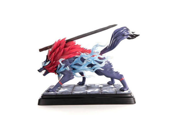 Okami Statue Oki (Wolf Form) 35 cm 4