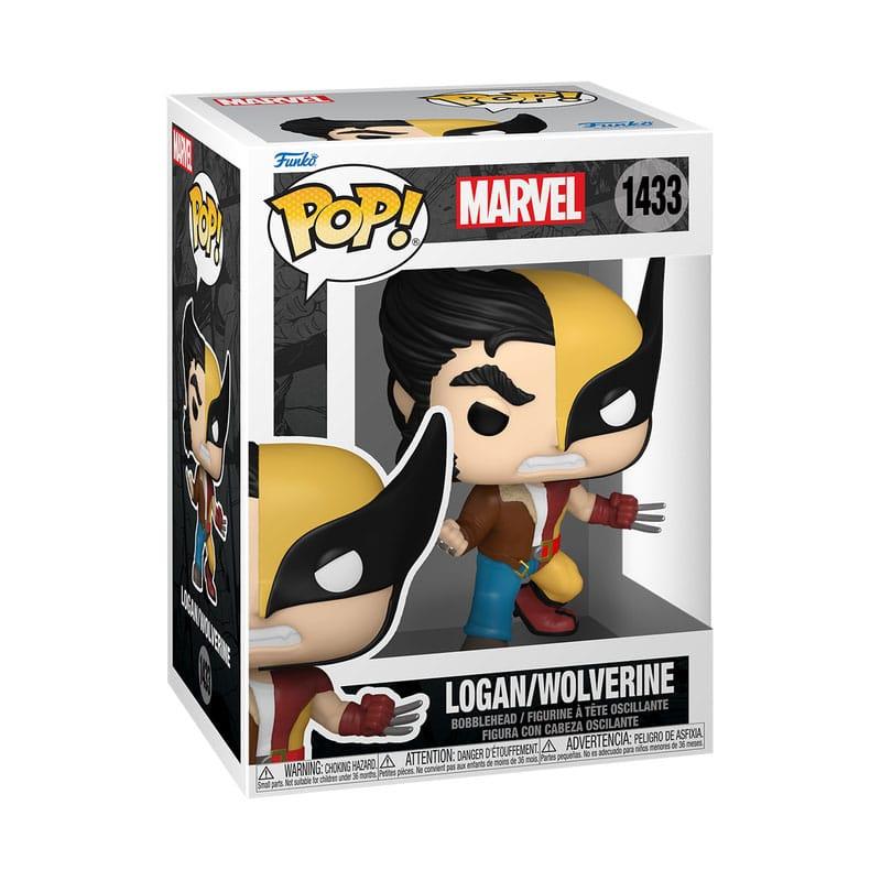 Marvel POP! Vinyl Figure Split- Wolverine/Logan 9 cm