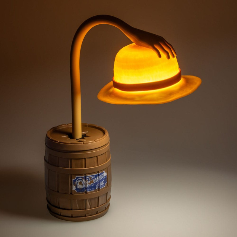 One Piece Posable Desk Light Straw Hat 28 cm 1