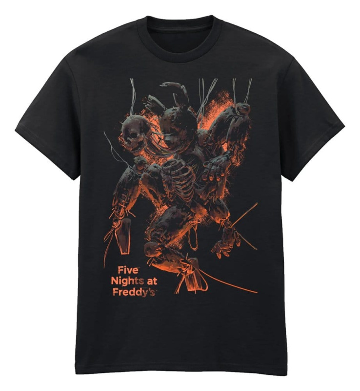 Five Nights at Freddy’s T-Shirt Limbo Black Size XXL 1