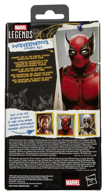 Deadpool & Wolverine Marvel Legends Action Figure Wolverinepool (Concept Art) 15 cm 1